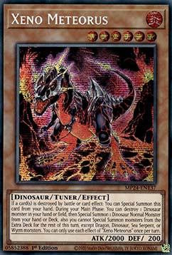 Xeno Meteorsauro - 25th Anniversary Tin: Dueling Mirrors (Secret Rare) [MP24-137]