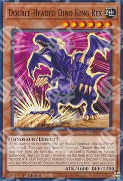 Tirannosauro Rex Dino a Doppia Testa - 25th Anniversary Tin: Dueling Mirrors (Common) [MP24-362]