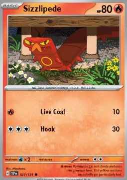 Sizzlipede - Scintille Folgoranti (Common) [SSP-027]