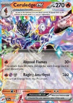 Ceruledge ex - Scintille Folgoranti (Double Rare) [SSP-036]