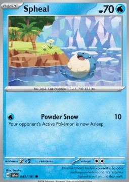 Spheal - Scintille Folgoranti (Common) [SSP-043]