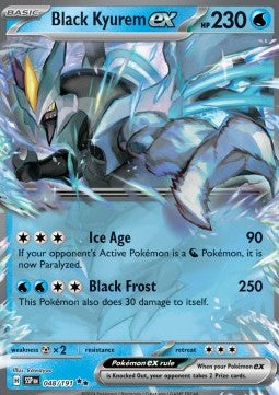Kyurem Nero ex - Scintille Folgoranti (Double Rare) [SSP-048]
