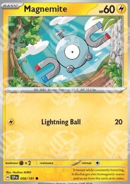 Magnemite - Scintille Folgoranti (Common) [SSP-058]