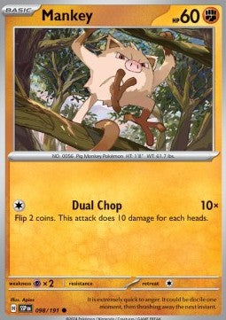 Mankey - Scintille Folgoranti (Common) [SSP-098]