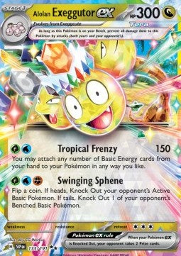 Exeggutor di Alola ex - Scintille Folgoranti (Double Rare) [SSP-133]