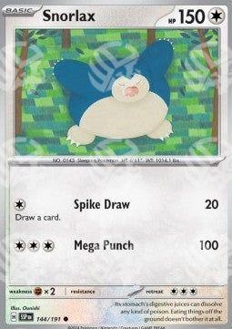 Snorlax - Scintille Folgoranti (Common) [SSP-144]