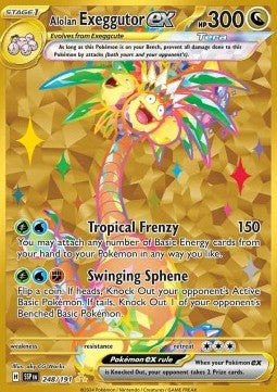 Exeggutor di Alola ex - Scintille Folgoranti (Secret Rare) [SSP-248]