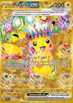 Pikachu ex - Scintille Folgoranti (Secret Rare) [SSP-247]