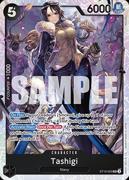 Tashigi (ST19-003) - Starter Deck: Smoker (Super Rare) [ST-19-003]