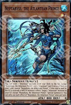 Neptabyss, the Atlantean Prince - Bonanza Quarto di Secolo (Super Rare) [RA03-013]