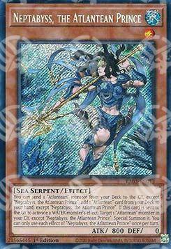 Neptabyss, the Atlantean Prince - Bonanza Quarto di Secolo (Secret Rare) [RA03-013]