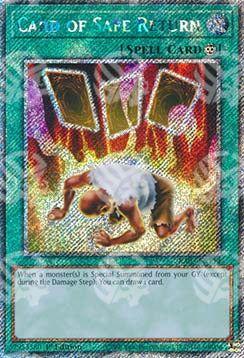 Carta del Ritorno Sicuro - Bonanza Quarto di Secolo (Platinum Secret Rare) [RA03-114]