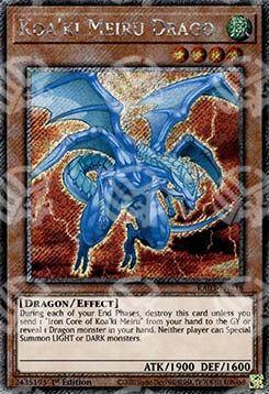 Drago Koa'ki Meiru - Bonanza Quarto di Secolo (Platinum Secret Rare) [RA03-218]