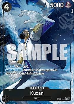 Kuzan (OP02-096) - The Best (Alternate Art) [PRB01-OP02-096]