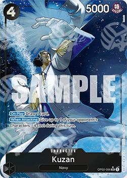 Kuzan (OP02-096) - The Best (Alternate Art) [PRB01-OP02-096]