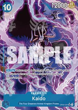 Kaido (OP04-044) - The Best (Alternate Art) [PRB01-OP04-044]