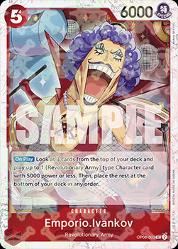 Emporio.Ivankov (OP06-003) - The Best (Uncommon) [PRB01-OP06-003]