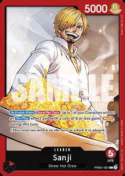 Sanji (PRB01-001) - The Best (Leader) [PRB01-001]
