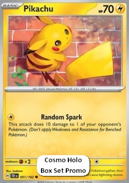 Pikachu - Cronoforze (Promo) [TEF-051]