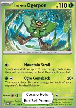 Ogerpon Maschera Turchese - Crepuscolo Mascherato (Promo) [TWM-024]