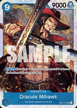 Dracule Mihawk (OP01-070) - The Best (Super Rare) [PRB01-OP01-070]