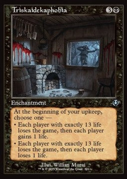 Triscaidecafobia - Innistrad Remastered: Extras (Uncommon) [XINR-391]
