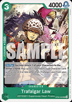 Trafalgar Law (OP09-030) - Emperors in the New World (Uncommon) [OP09-030]