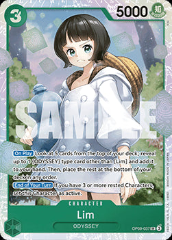 Lim (OP09-037) - Emperors in the New World (Super Rare) [OP09-037]