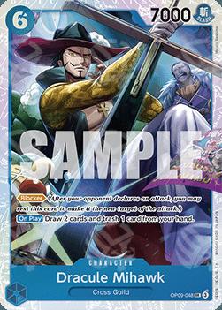 Dracule Mihawk (OP09-048) - Emperors in the New World (Super Rare) [OP09-048]