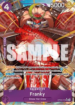 Franky (OP09-072) - Emperors in the New World (Alternate Art) [OP09-072]