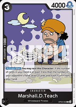 Marshall.D.Teach (OP09-092) - Emperors in the New World (Common) [OP09-092]