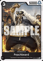 Peachbeard (OP09-094) - Emperors in the New World (Common) [OP09-094]