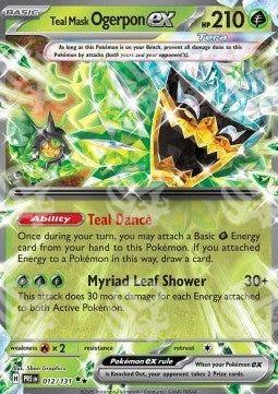 Ogerpon Maschera Turchese ex - Evoluzioni Prismatiche (Double Rare) [PRE-012]