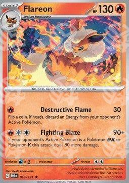 Flareon - Evoluzioni Prismatiche (Rare) [PRE-013]