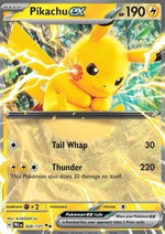 Pikachu ex - Evoluzioni Prismatiche (Double Rare) [PRE-028]