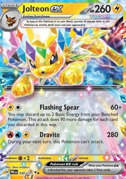 Jolteon ex - Evoluzioni Prismatiche (Double Rare) [PRE-030]
