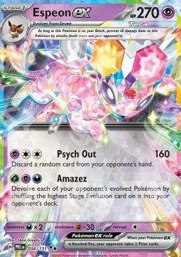 Espeon ex - Evoluzioni Prismatiche (Double Rare) [PRE-034]