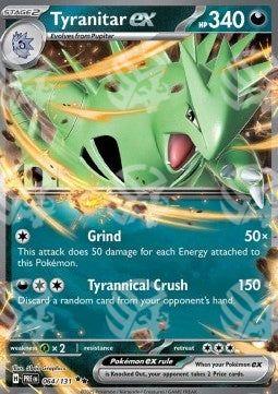 Tyranitar ex - Evoluzioni Prismatiche (Double Rare) [PRE-064]