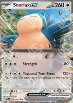 Snorlax ex - Evoluzioni Prismatiche (Double Rare) [PRE-076]