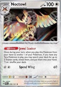 Noctowl - Evoluzioni Prismatiche (Rare) [PRE-078]