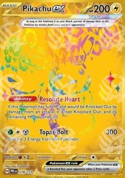Pikachu ex - Evoluzioni Prismatiche (Secret Rare) [PRE-179]