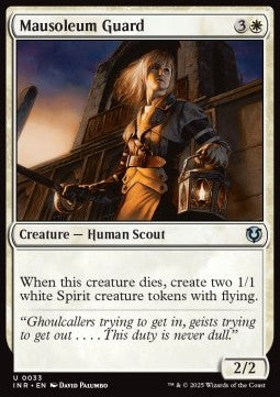 Guardia del Mausoleo - Innistrad Remastered (Uncommon) [INR-33]