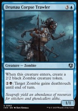 Dragatrice di Cadaveri di Drunau - Innistrad Remastered (Uncommon) [INR-63]