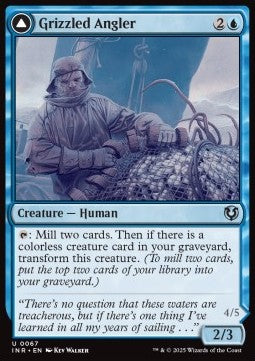 Pescatore Veterano / Rana Pescatrice Raccapricciante - Innistrad Remastered (Uncommon) [INR-67]