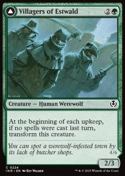 Abitanti di Estwald / Ulubranco di Estwald - Innistrad Remastered (Common) [INR-224]