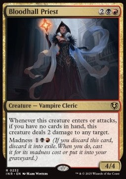 Sacerdotessa della Sala del Sangue - Innistrad Remastered (Rare) [INR-232]