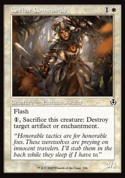 Catara del Commando - Innistrad Remastered: Extras (Common) [XINR-336]