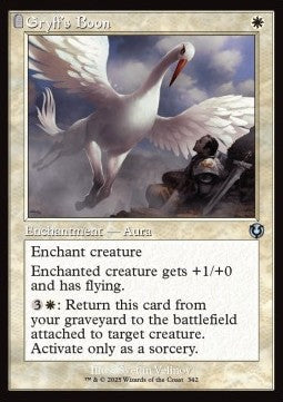 Dono del Gryff - Innistrad Remastered: Extras (Uncommon) [XINR-342]