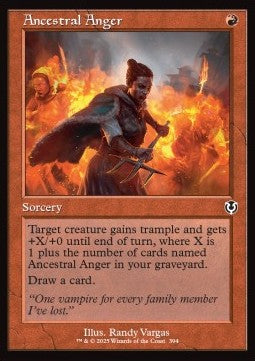 Ira Ancestrale - Innistrad Remastered: Extras (Common) [XINR-394]