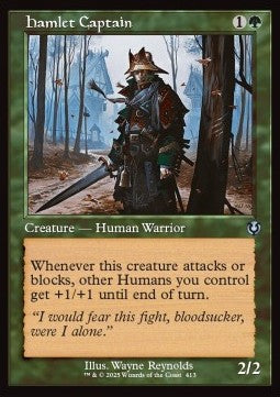 Capitano del Borgo - Innistrad Remastered: Extras (Uncommon) [XINR-413]